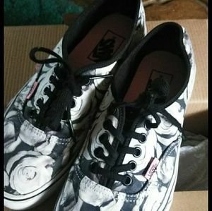 Floral vans
